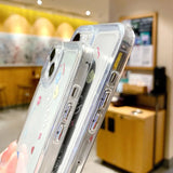 Popxstar For iPhone 15 Pro Max Case For iPhone 11 Case iPhone 16 13 12 14 Pro Max XR XS X 7 8 Plus SE Love Heart Clear Shockproof Cover