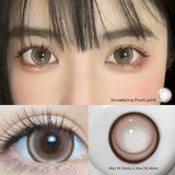 Popxstar 1 Pair/2pcs Lenses Bubble Series Contact Lenses for Eyes Fashion Natural Pupils Beauty Color Lens Eyes Myopia Lenses