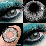 1 Pair Colored Contact Lenses for Cosplay Red Anime Eyes Lenses Halloween Blue Eyes Contact Yearly Green Beauty Lenses