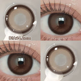 Popxstar  2pcs Myopia Color Contact Lenses for Eyes with Prescription Beauty Pupils Makeup Eye Color Lenses Fashion Blue Lenses