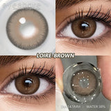 Natural Colored Contact Lenses Blue Eye Contacts Gray Beauty Pupils Brown Eye Lenses Yearly Green Color Eyes Contacts