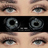 Popxstar 1 Pair Colored Contact Lenses Blue Eye Contact  Fashion Blue Lenses Green Lenses Colored YearlyPupils Fast Shipping