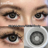 Big Eyes Black Lenses Colored Contact Lenses Gray Beauty Pupils Natural Eyes Lenses Yearly Brown Eyes Makeup Contacts