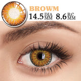 Popxstar Halloween Cosplay Color Contact Lenses Cosplay Lens Anime Red Lenses Girl Tears Graduated Colored Lenses Makeup Eye Len