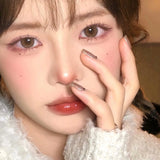 Hazel Color Contact Lenses Softlens for Eyes Lenses Cosmetic Eyecontacts