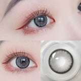 Popxstar  2Pcs Natural Color Contact Lenses for Eye with Myopia Power High Quality Eyes Contacts Lens Beautiful Pupil