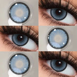 Popxstar Color Contact Lenses Colored Fashion Beauty Lenses for New User Makeup Green Contact High Quality Natural Contact