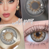 Popxstar Colored Contact Lenses for Eyes Lenses Wolf Grey Contact Lenses High Quality Natural Contact Lenses