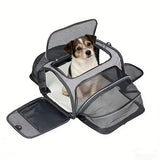 Pet Carrier Bag Foldable Small Dog Charter Carrying Cat Out Bag Expansion Pet Bag Mesh Breathable Expansion Foldable Handheld C