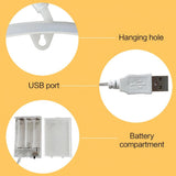 Creative LED Lightning-shaped Festival Home Atmosphere Lamp, Stylish Neon-style Design, Multicolor Light Decor