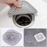 Popxstar Hair Filter Shower Drain Plug Kitchen Sink Strainer Bathtub Shower Floor Drain Stopper Home Accessories