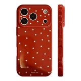 Popular Stars Soft TPU Phone Case For iPhone 17 16 15 14 13 Pro Max Side Bumper Love Heart Red Back Cover