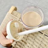 500/850ML Cute Pearl Milk Tea Straw Plastic Water Bottle With Cup Cover Women Large Capacity Juice Boba Milk Tea Cup Drop-proof