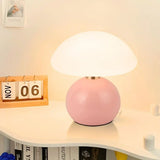 Popxstar  A pink/orange/red/white/beige USB socket decorative table lamp for room light decorative lamp, night light, desk light.
