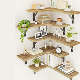 Popxstar Bedroom Kitchen Wooden Board Storage Racks Shelves for Shelves Room Decor Floating Showcase Large Floating Shelf Home Garden