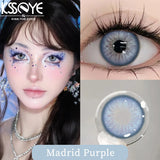 Popxstar  1 Pair New Kio Style Color Contact Lenses with Diopter Myopia Eyes Cosplay Contacts Lens  Halloween Contact Lenses Makeup