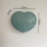 Popxstar Portable Contact Lenses Box Travel Heart With Mirror Tweezer Storage Care Holder Mini Eyes Tool Kit Contact Lens