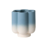 Gradient color petal-shaped flowerpot flower pot plant pot planter ceramic home office desktop artwork ornament