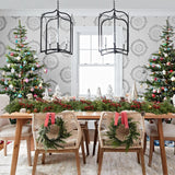 Popxstar spring mantel decor Artificialplant rattan Long vines NewYear Christmas tree Wreath Home festival Outdoor Garden courtyard Party Decor Pine Tree DIY