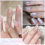 Popxstar  7ml Water Light Cat Magnetic Gel Nail Polish Colored Glass Bead Effect Transparent Soak Off UV Gel LED Nail Art Varnish