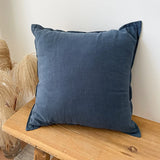 Popxstar Decoration Throw Pillow Cover Waist Pillowcase for Couch Cotton Linen Decorative Pillows for Sofa Bed Chair Durable Solid Color