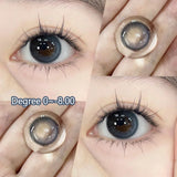 1 Pair Contact Lenses for Eyes Natural Myopia Prescription Korean Colorful Cosmetics Beauty Pupils New Free Shipping