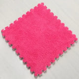 Popxstar 1-20pcs Soft Suede Carpet  Anti-slip and Shockproof Sports Fitness Mat EVA Foam Puzzle Warm Carpet Children's Room Baby Play Mat