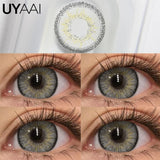 NEW Colored Contact Lenses Gray Pupils Natural Look Fashion Women Green Contact Lenses Brown Contact Lenses High Quality