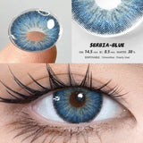 Popxstar New Colored Contact Lenses for Eyes 1 Pair Fashion Blue Eyes Lenses Brown Contacts Green Lenses Yearly Gray Contacts
