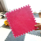 Popxstar EVA Foam Children's Mat Puzzle Interlock Floor Mats 30*30 CM Soft Plush Kids Carpet Baby Play Mat Children's Rugs Toys