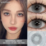 1Pair New Color Contacts Lenses Fashion Soft Blue Green Eyes Contacts Gray Beauty Pupils Brown Eyes Lenses Fast Shiping