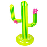 Popxstar Outdoor Swimming Pool accessories Inflatable Cactus Ring Toss Game Set Floating Pool Toys Beach Party Supplies Party Bar Travel