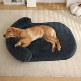 Fluffy Dog Bed Mat Dog Cat Sofa Winter Warm Pet Orthopedic Sleeping Bed for Portable Pet cat House Washable Pet Kennel Puppy Pad