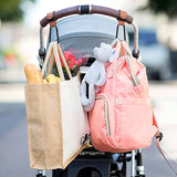 Popxstar Baby Stroller Hook Fashion PU Leather Adjustable Pram Hook Cart Organizer Diaper Bag Hanger Children Boy Girl Travel Accessories