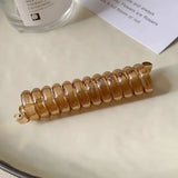 popxstar Creative Magic Hair Weaving Artifact Telephone Line Hair Band For Women Girls Elastic Rubber Band Tied Fashion Hair Accessories