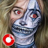 Cosplay Contact lenses Cosmetics Colored Contact Lenses Makeup Cosplay Red Lenses White Lenses Big Eyes Blue Contact Lense