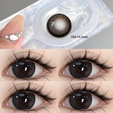 1 Pair Korean Color Contact Lenses For Eyes Natural Myopia Prescription Beauty Pupil Student Cosmetics Free Shipping