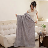 Popxstar new Ouya cotton pure cotton old-fashioned relief jacquard multi-functional bath towel skin-friendly and breathable