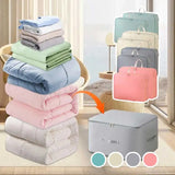Ultra Space-Saving Self-Compression Organizer Compression Duvet Storage Bag Large Capacity Closet Cabinet Organizer StoragePouch