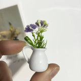 Popxstar Ins Style Mini Ceramic Small Vase Refrigerator Sticker Creative 3D Stereo Home Decoration Magnet