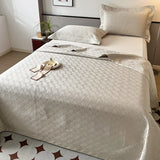 Popxstar  1000TC Egyptian Cotton Luxury Quilted Bedspread, King Size, Bed Cover, Mattress Topper Coverlet, Bed Sheet, Pillowcases 3/5Pcs