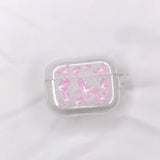 Popxstar Ins Cute Glitter Butterfly Crystal Headphone Cover For Apple Airpods Pro 2nd Bluetooth Headset Protective Case For airpods 1 2 3