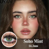 Popxstar  Contact Lenses Cosmetics Lenses Choco Jump Series Eye Color Lens Beauty Black contacts Woman Accesories Natual  Brown lens