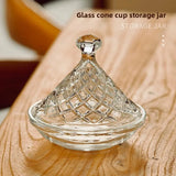 Popxstar  Coffee shop tasting plate, commercial cake display plate with lid, glass tasting dessert, creative bread, glass cover