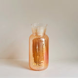 Popxstar Glass Table Vase Creative Flower Vase Decorative Glass Bottles Clear Glass Vases for Centerpieces Home Decor Nordic Vase