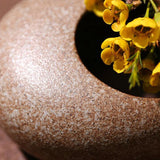 Ceramic Small Water Drop Flower Pot Vase Japanese Ikebana Flower Arrangement Device Zen Tea Table Desktop Utensils Ceramic Tools