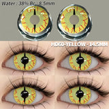 Popxstar Colored Contact Lenses 2pcs Colorful Contact Lenses Anime Cosplay Contact Eye Lenses Halloween Beauty Makeup Color Lens