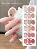 Autumn Winter Blue Black Red Glass Bead Crystal Cat Eye Gel Nail Polish New Whitening High Density Sparkling Nail