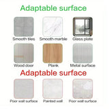 Popxstar 1pc Foldable Wall-mounted Shelf, For Bathroom, Toilet, Kitchen, Bedside, No Drilling Phone Storage, Wifi Router Storage
