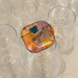 Popxstar  Retro graffiti oil painting cute cat headphone case for airpods 4 tpu soft protection cover for airpods 2 3 pro 2 earphone shell